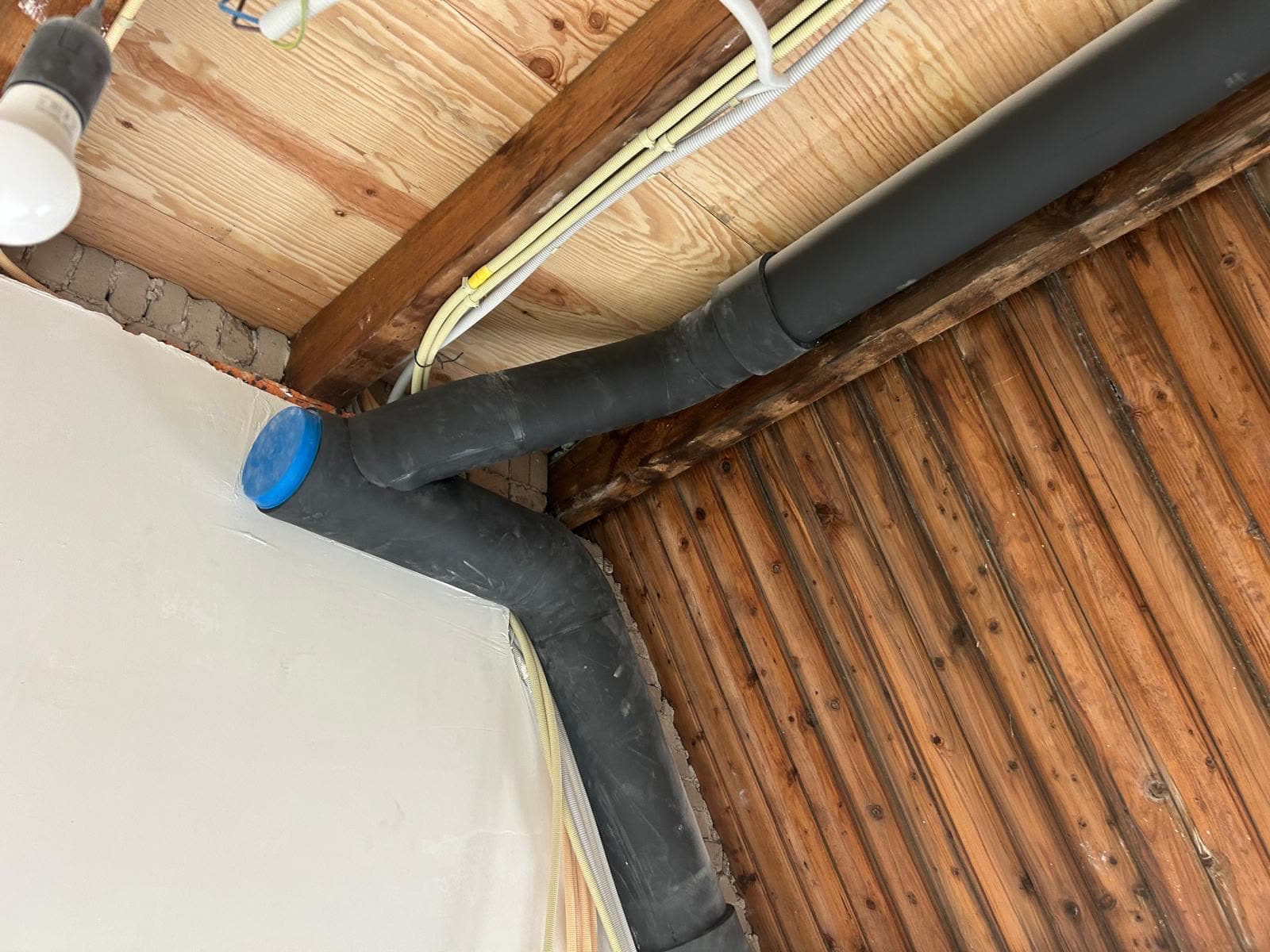 Zehnder ComfoClime op een ComfoAir Q, geplaatst door WTW.nl, woninginstallatie 1