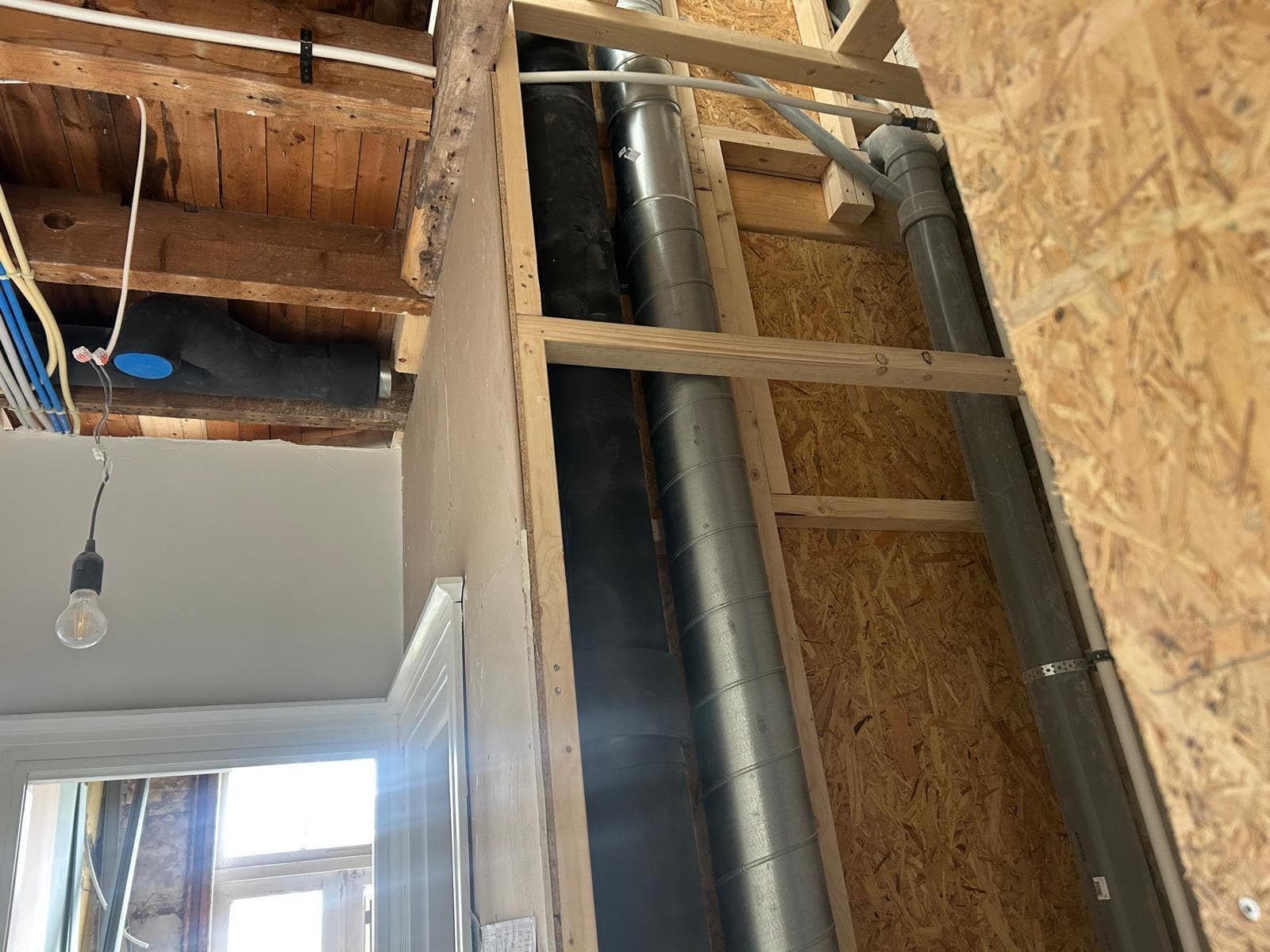 Zehnder ComfoClime op een ComfoAir Q, geplaatst door WTW.nl, woninginstallatie 4
