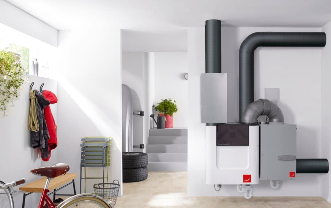 Zehnder ComfoAir Q met ComfoFond-L Q aardwarmtewisselaar in een woning