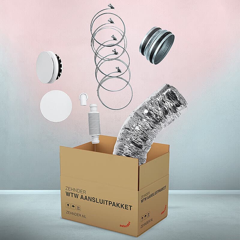 Zehnder WTW aansluitpakket